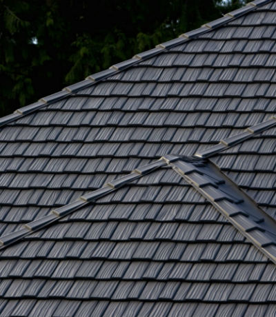 Aluminium roof tiles