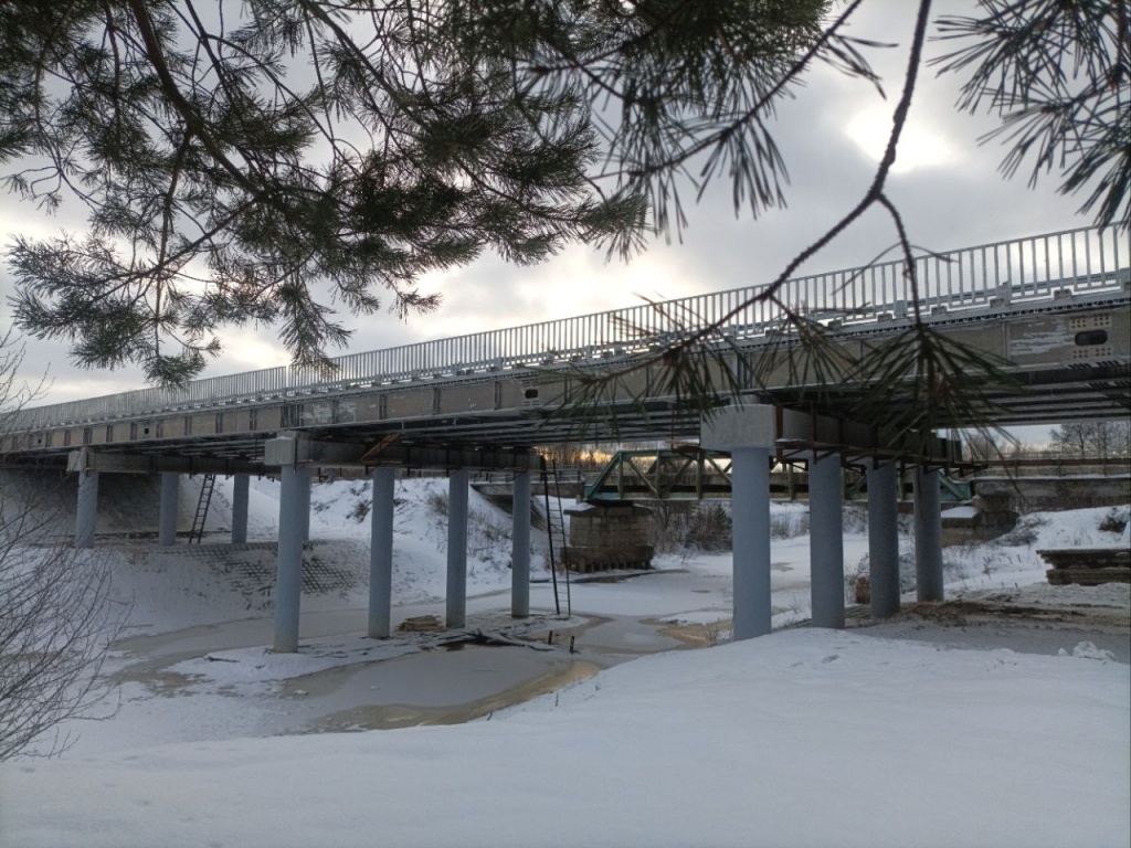 Автодорожный мост из алюминиевых сплавов