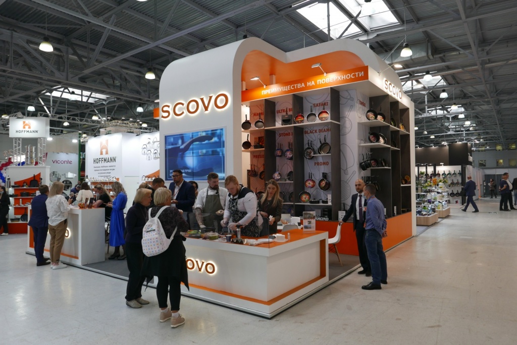 At HouseHold Expo, Scovo presented all its big draws. For example, the new Green Tree line of cookware in a positive green colour, which symbolizes prosperity.