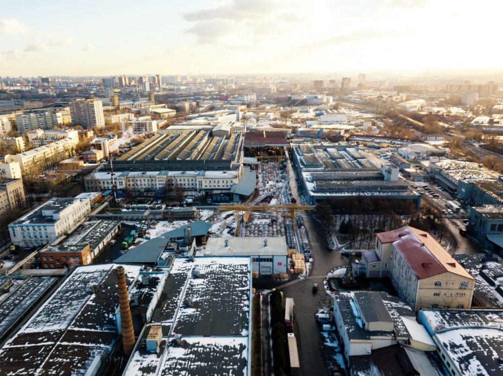 Завод Москабель - вид сверху (Фото: Сергей Филинин)