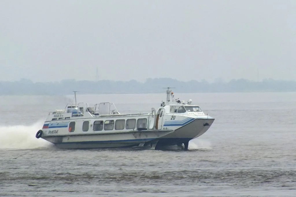 Valdai-45R hydrofoil is seen by many as the descendant of the soviet vessel Polesye.
