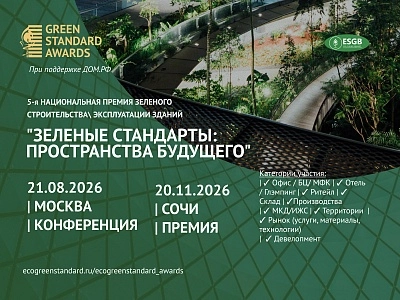 Зеленые стандарты: пространства будущего