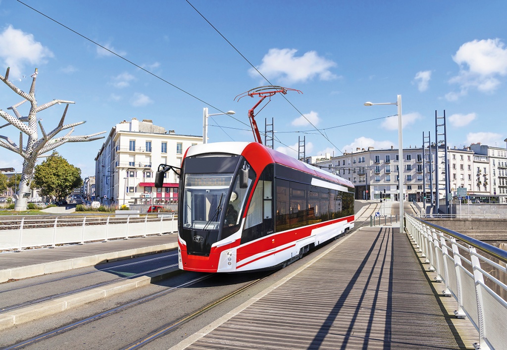 Aluminium tram