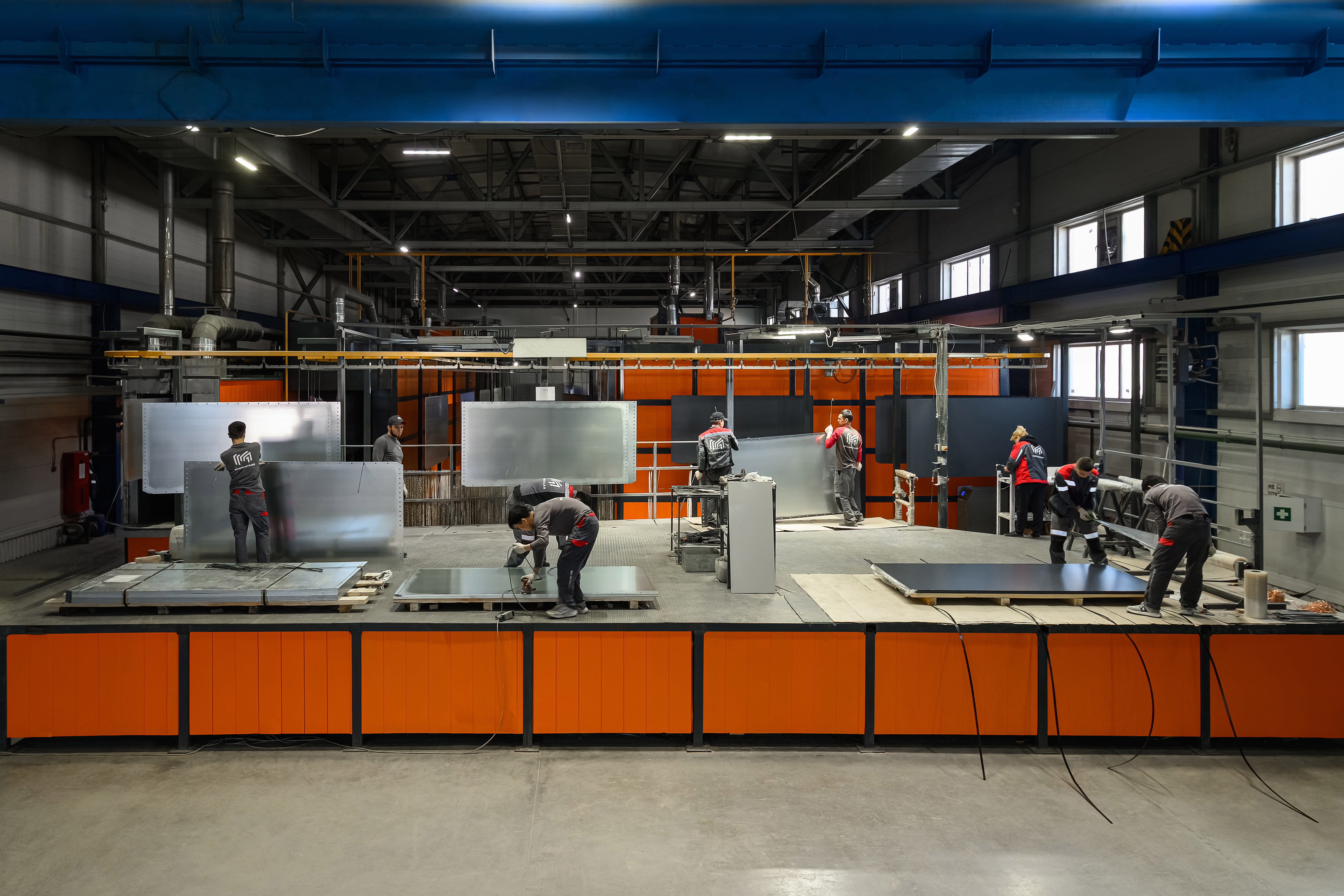 Порошковая покраска на автоматической линии Wagner & Ideal-Line