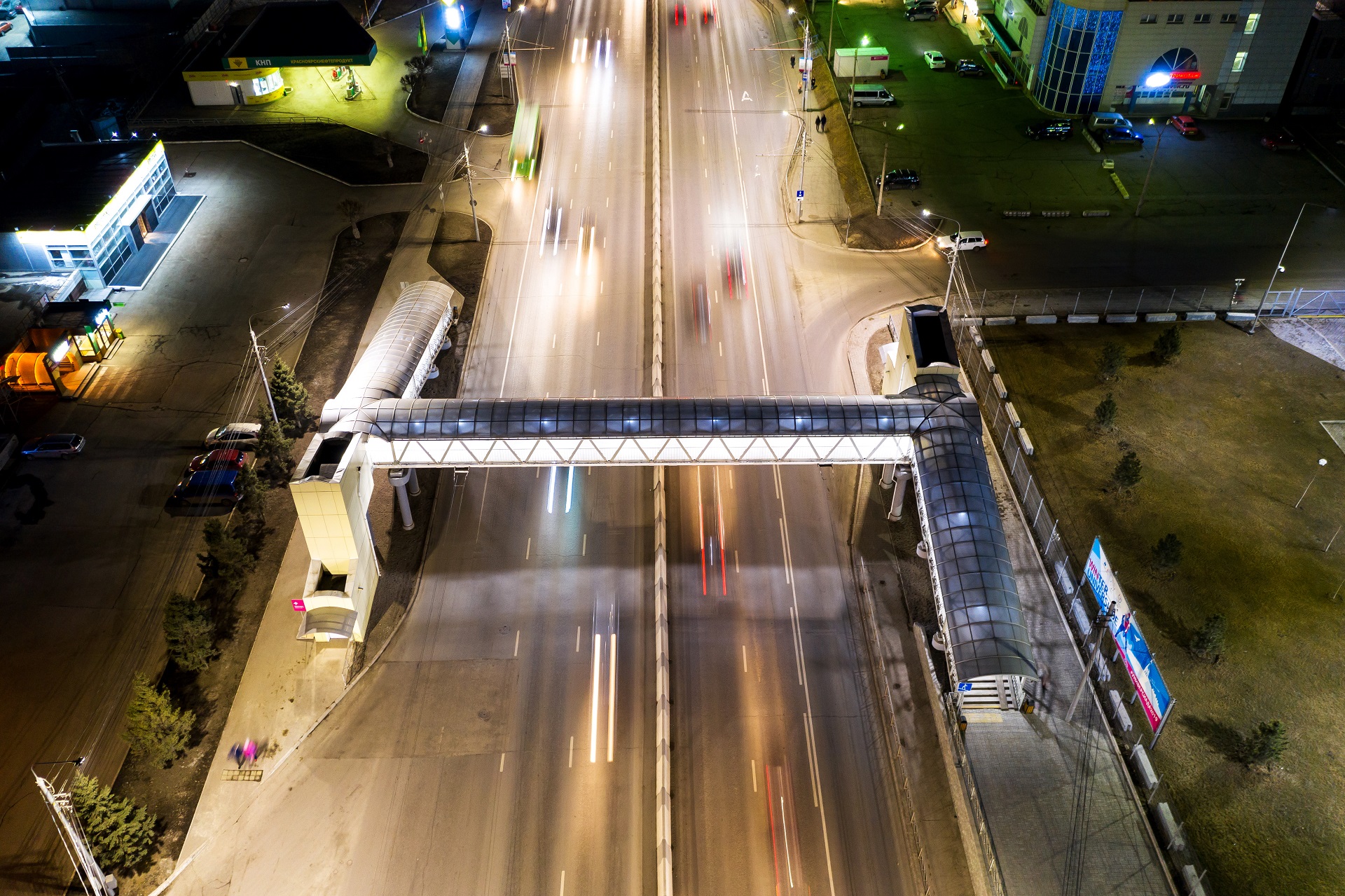 Bridges in Krasnoyarsk