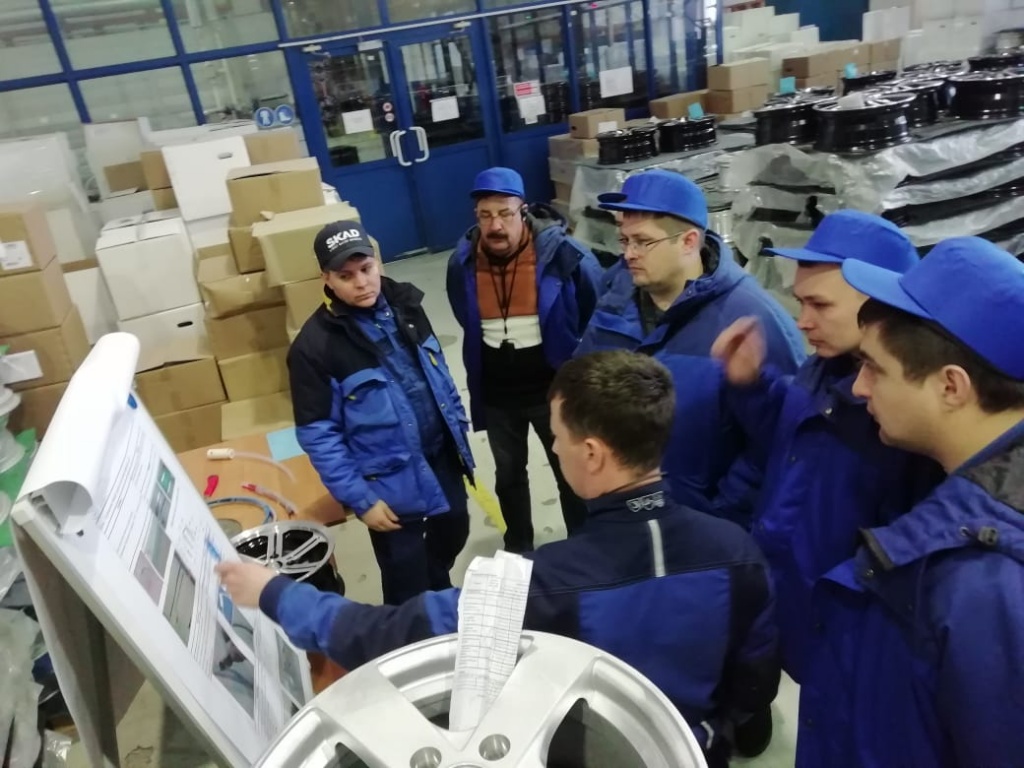 Представители Кукморского завода побывали на красноярской промплощадке