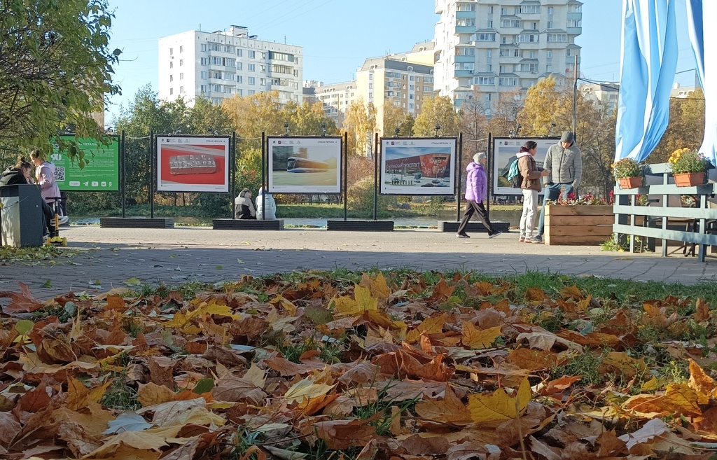 The Country of Metal exhibition in Angarskiye Prudy Park