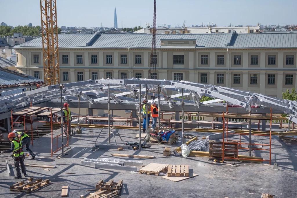 Строительство консерватории в Санкт-Петербурге
