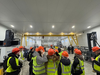 Студенты МГТУ им. Н.Э. Баумана посетили ГК АЛЮМС