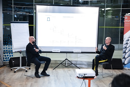 AlumForum 2021 - Портретное интервью. Хуссам Шакуф и Борис Бернаскони