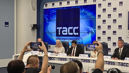 В ТАСС состоялась пресс-конференция, посвященная «Автопробегу БРИКС по скоростным дорогам Государственной компании «Автодор» по маршруту