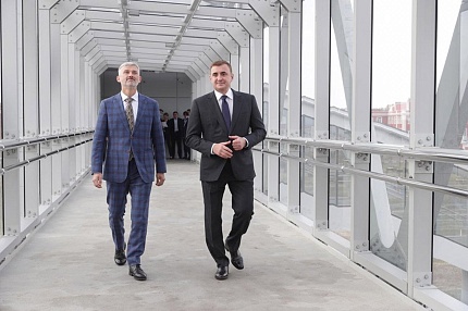Первый в ЦФО алюминиевый мост открыт сегодня в Туле