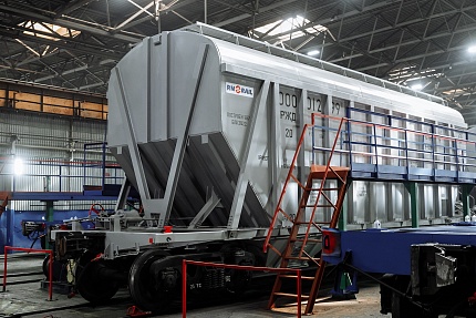 «РМ Рейл» сертифицировала алюминиевый вагон-хоппер модели 19-1299-01