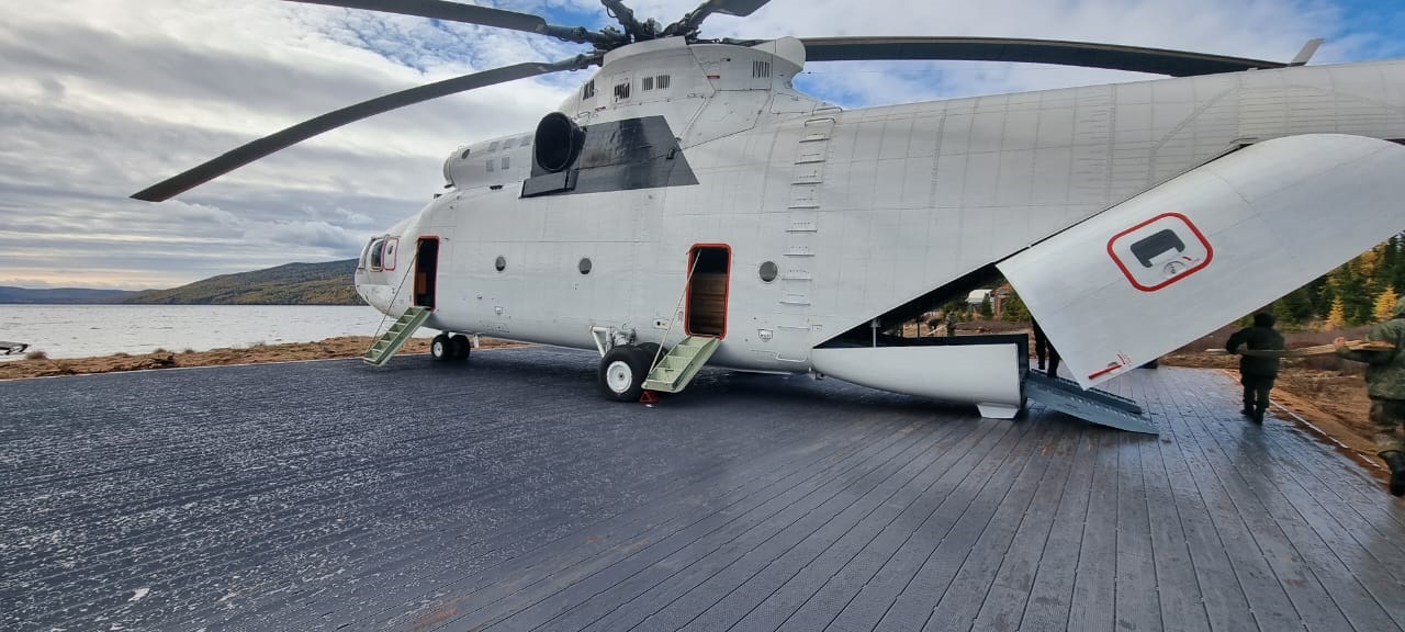 Алюминиевые взлетно-посадочные площадки для вертолетов позволяют решать вопросы обеспечения транспортной доступности в труднодоступных районах